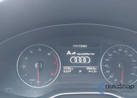 2017 Audi A4 2.0T Premium from USA, damaged, VIN WAUANAF48HN036133